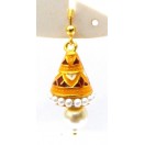 Meenakari Minakari Enamel Jhumka Jhumki Handmade Earring Jewelry Chandelier A115
